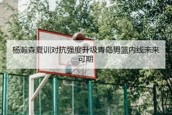 杨瀚森夏训对抗强度升级青岛男篮内线未来可期