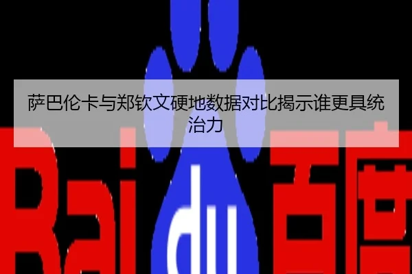 萨巴伦卡与郑钦文硬地数据对比揭示谁更具统治力
